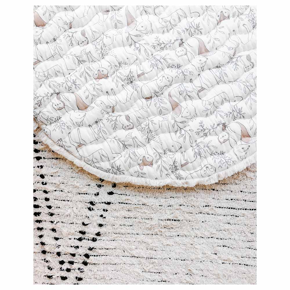 Crane Baby - Ezra Quilted Playmat