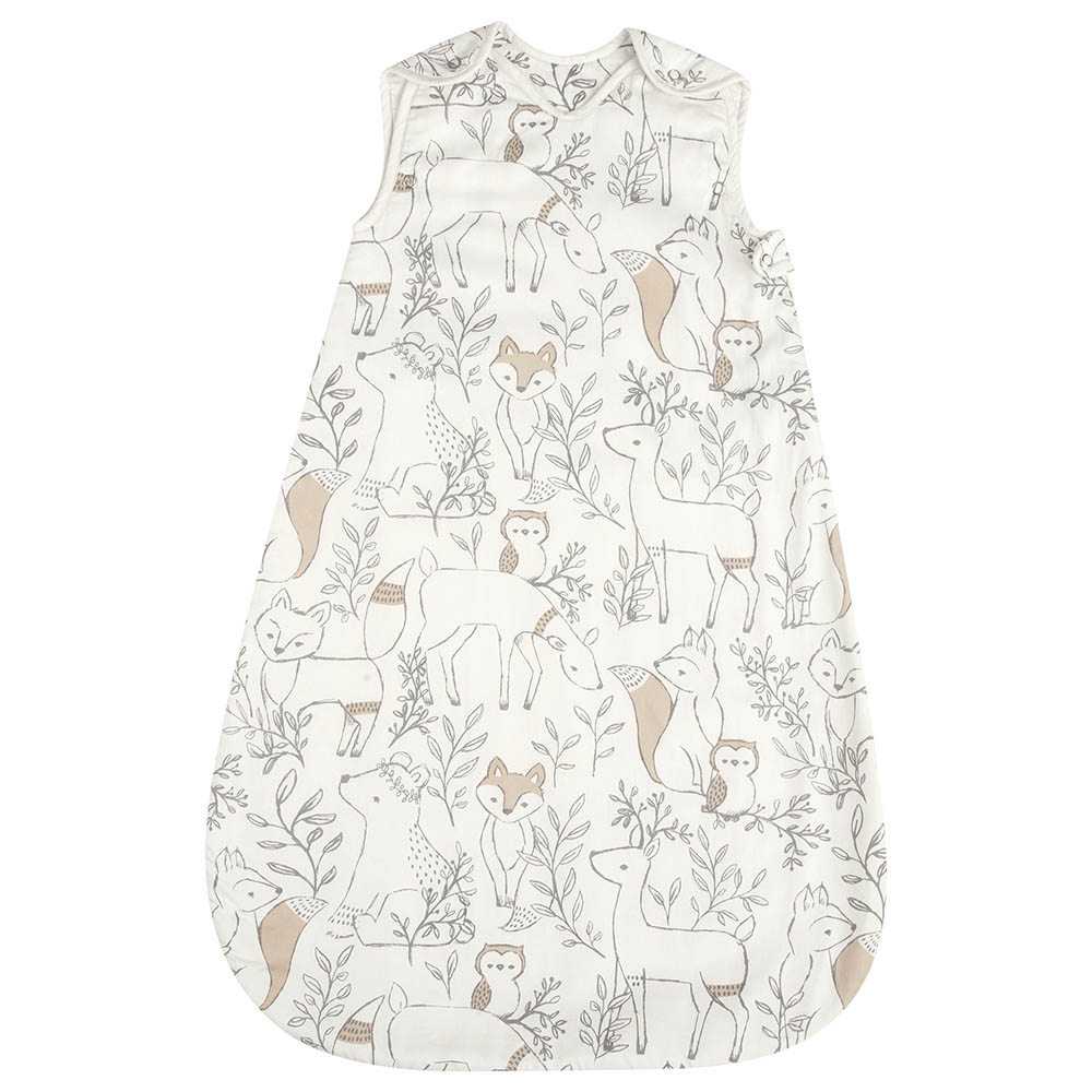 Crane Baby - Ezra Wearable Blanket - Cotton Sateen Ezra Print