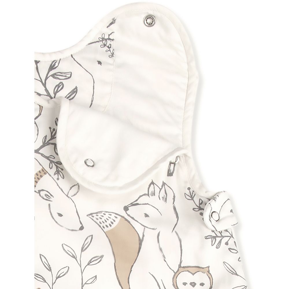 Crane Baby - Ezra Wearable Blanket - Cotton Sateen Ezra Print