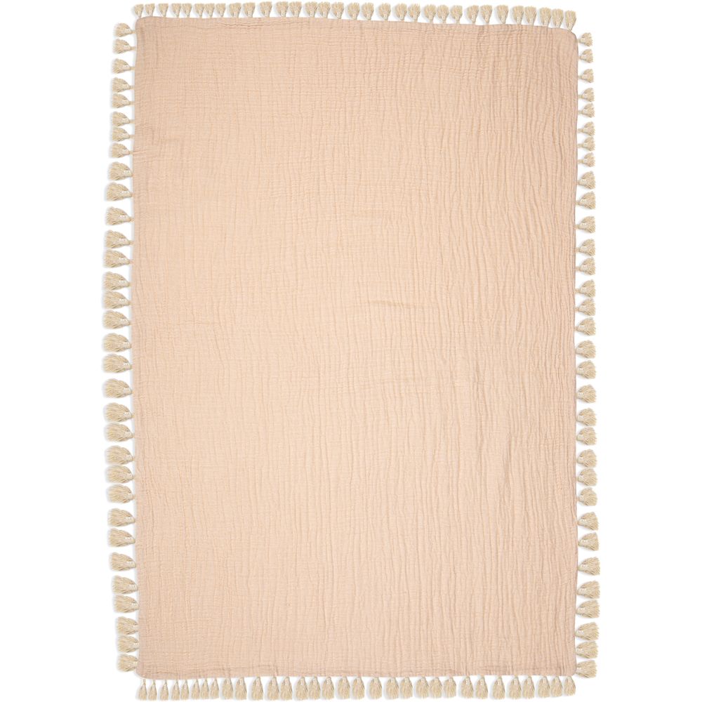 Crane Baby - 6 Layer Muslin Blanket Desert - Rose