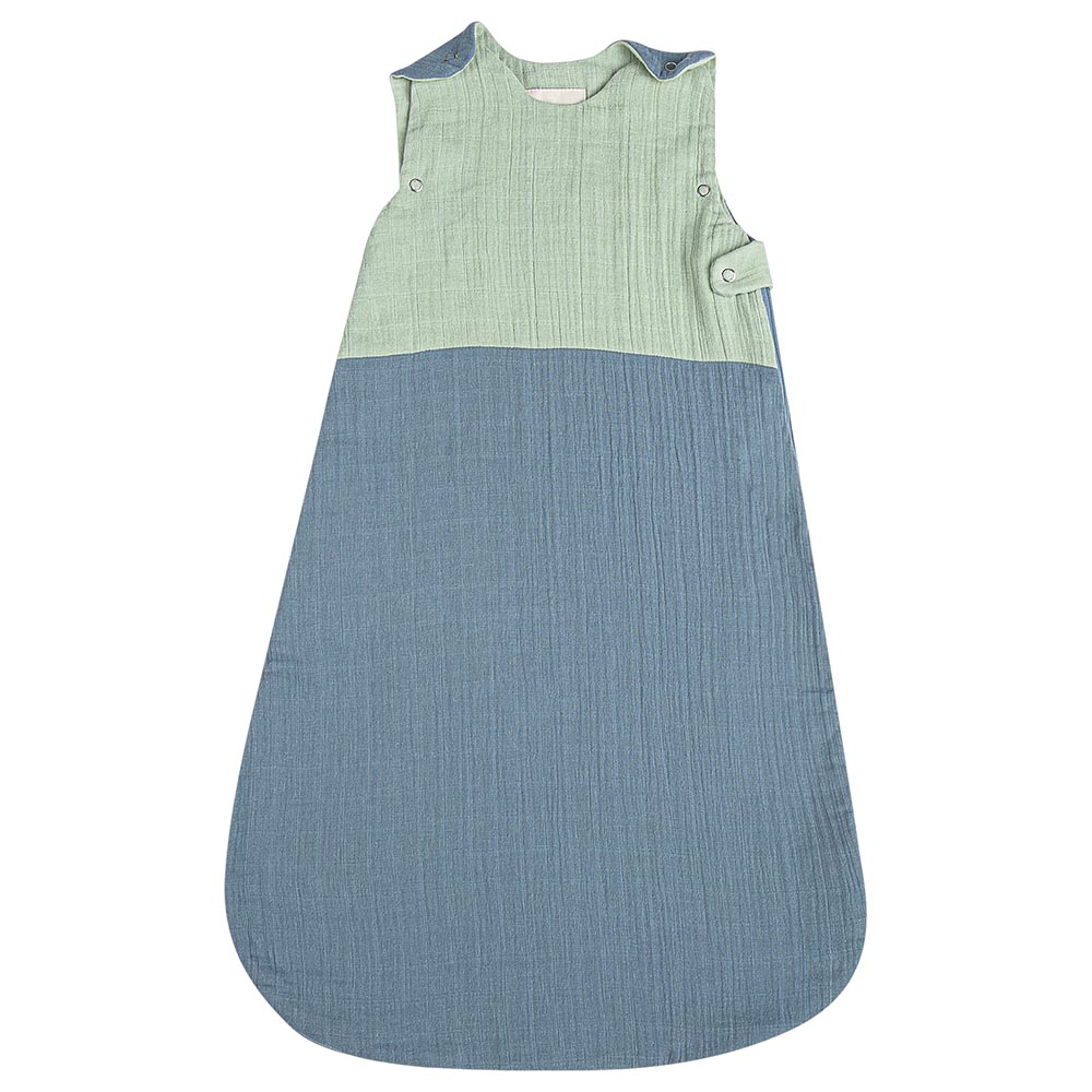 Crane Baby - Wearable Blanket - Riverstone & Evergreen