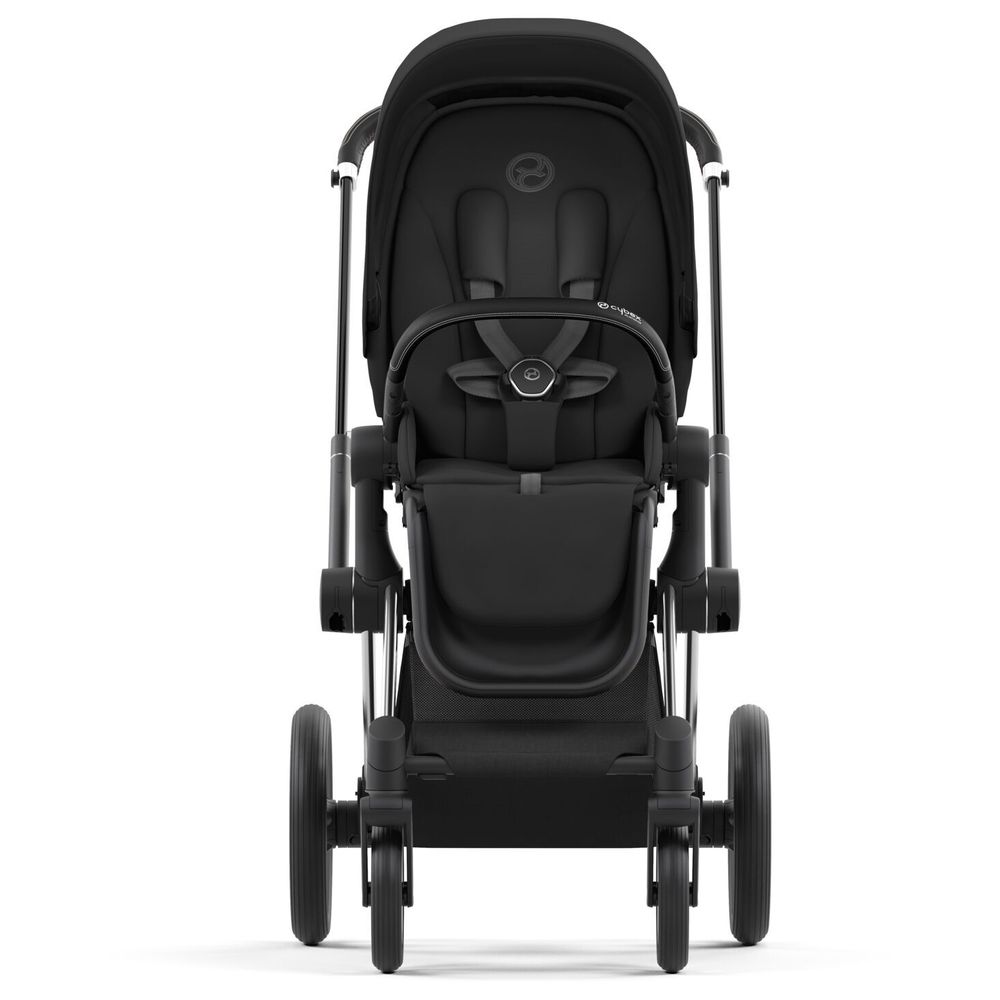 Cybex - Hardpart Priam Frame Only - Chrome Black