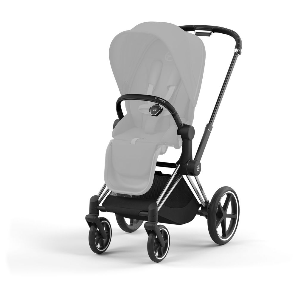 Cybex - Hardpart Priam Frame Only - Chrome Black
