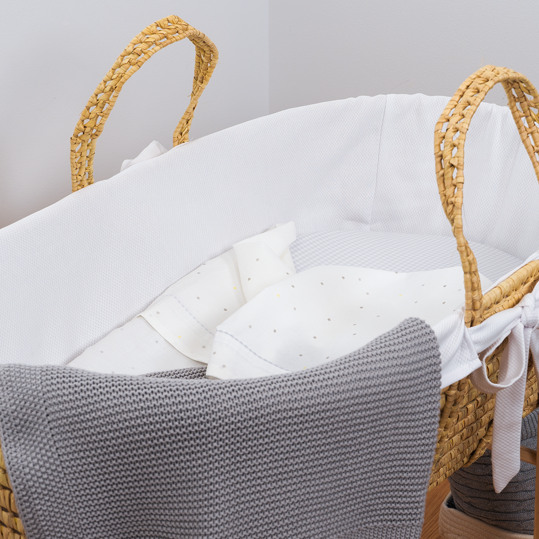 Bumble & Bird Lullaby Sleep Essentials 5pc Bedding & Blanket Set