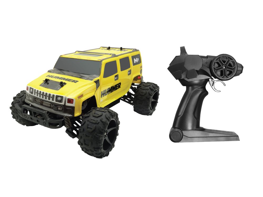 Buy D-power 1:10 Yellow Hummer H2 Rc Car Remote Control