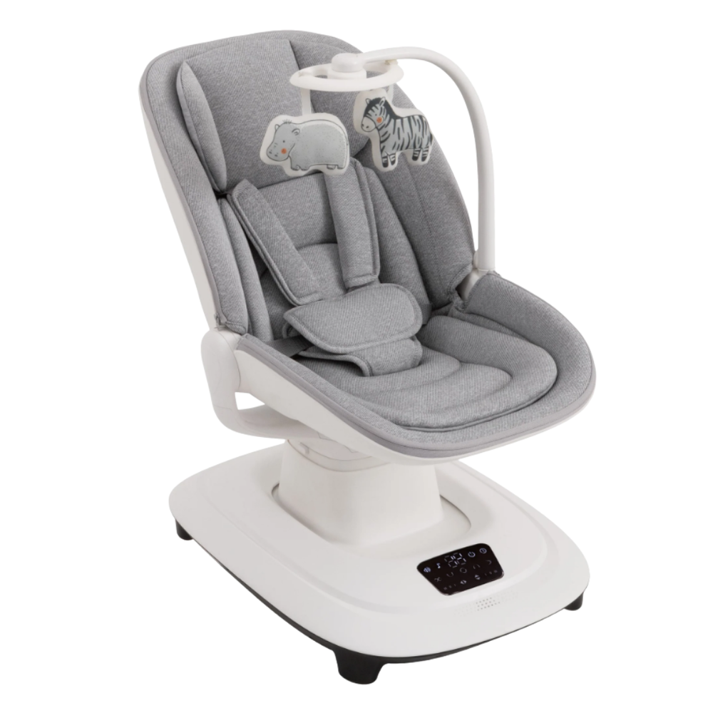 Buy Mastela Deluxe Multi Motion Baby Cradle Grey in Qatar