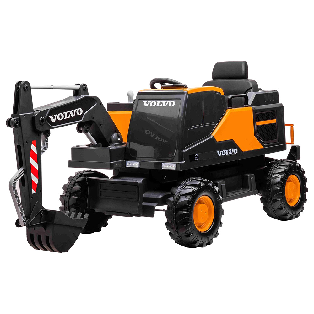 Buy Volvo Xc90 Excavator Kids Rideon Car Orange 12V in