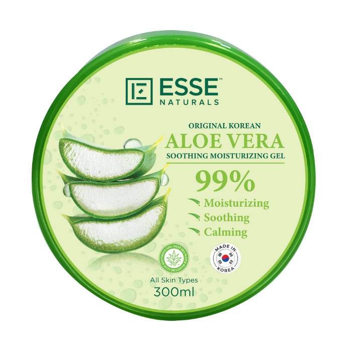 Buy Essentialz - Naturals Original Korean Aloe Vera Soothing Moisturising  Gel - For All Skin Types 300ml Online | Mumzworld