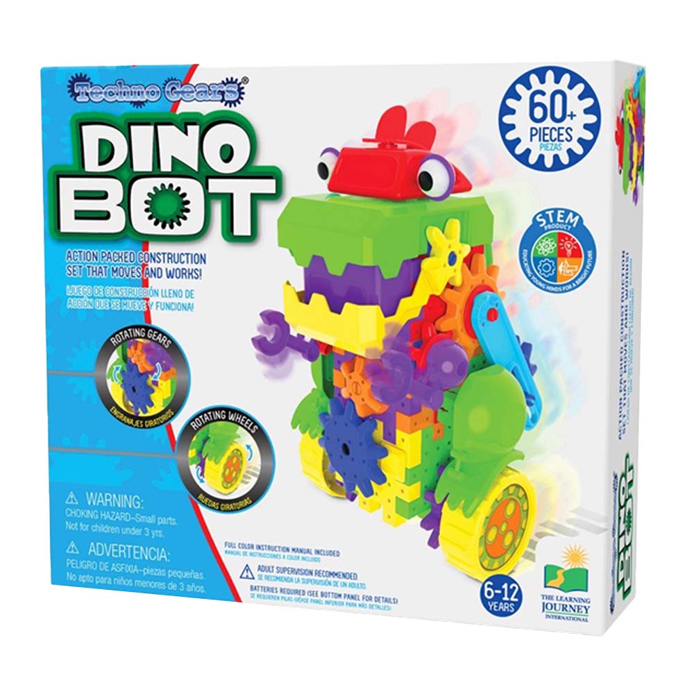 The Learning Journey Techno Gears Dino Bot 60pcs