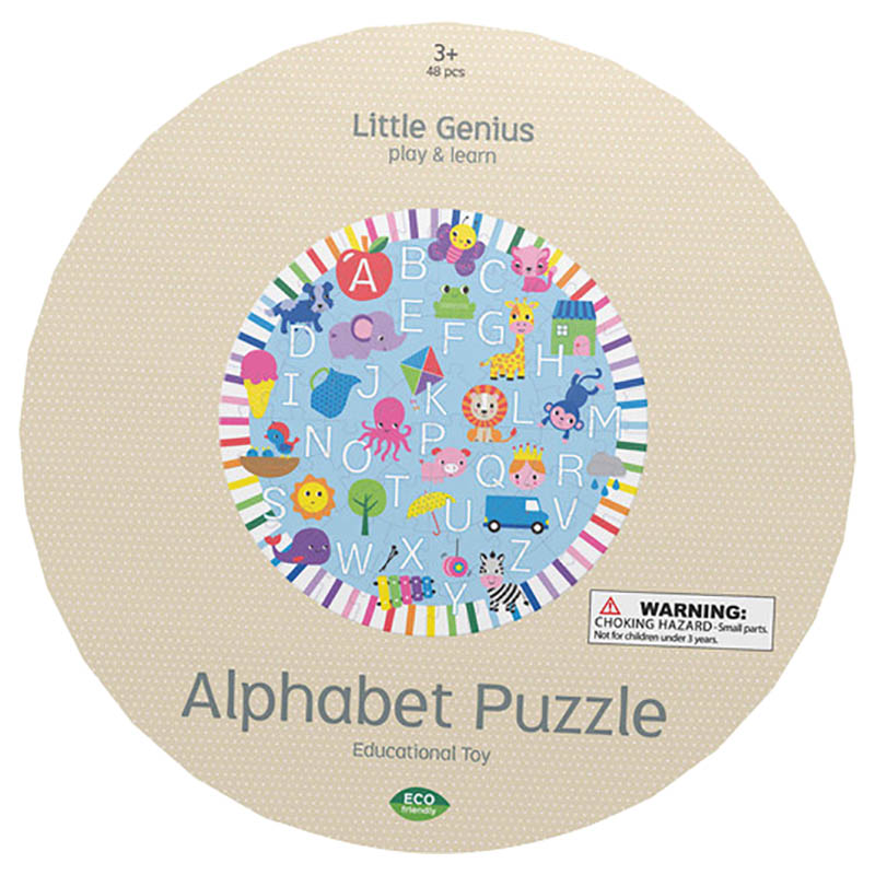 Buy Lake Press Little Genius Play & Learn Alphabet Puzzle 48pcs at The Affordable Price