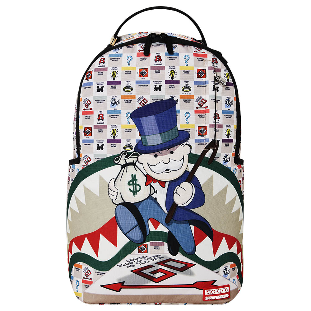 Sprayground Just Backpack Monopoly The Walk 18 inch