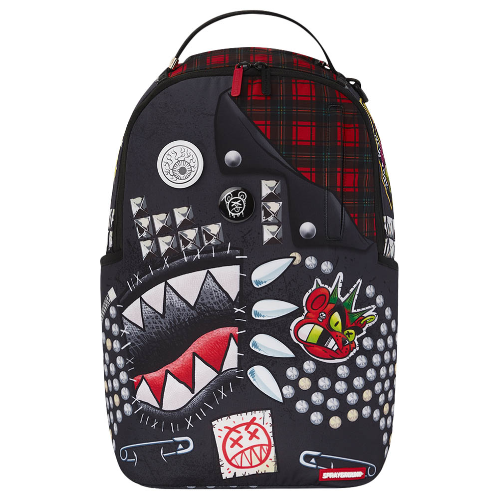 バッグ sprayground SPRAYGROUND SG CHAINS BLACK/SILVER BACKPACK 910B5381NSZ