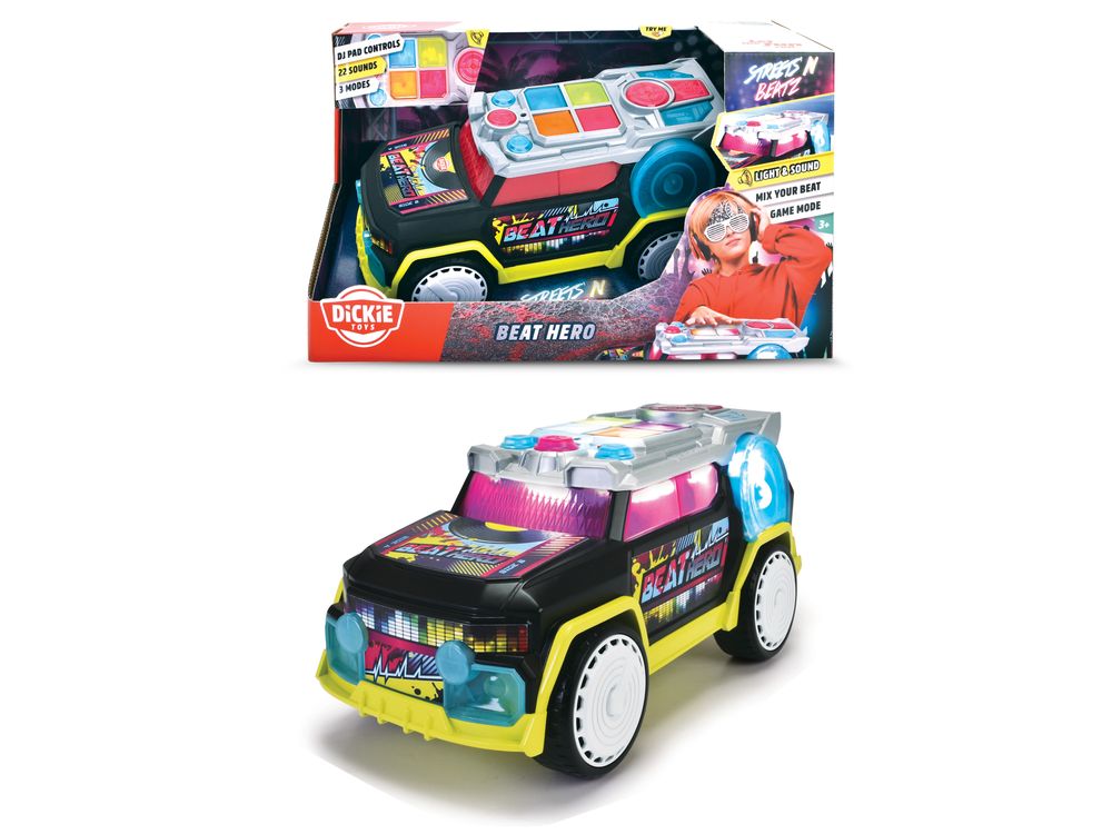 Buy Dickie - Beat Hero Toy Car Online | Mumzworld