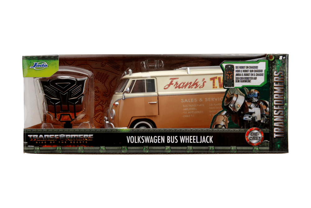 JADA トランスフォーマー　 Volkswagen Bus Wheeljack Volkswagen Kombi Bus Wheeljack Transformers 1:24 Jada Toys