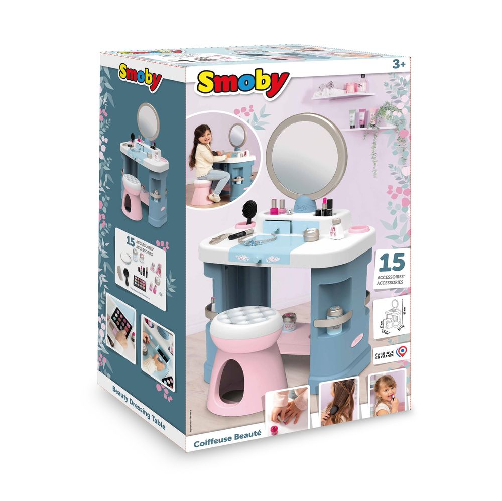 Smoby My Beauty Vanity - Specchiera Con 15 Accessori Trucco Finto, Per Bambine Dai 3 Anni - Foto 11