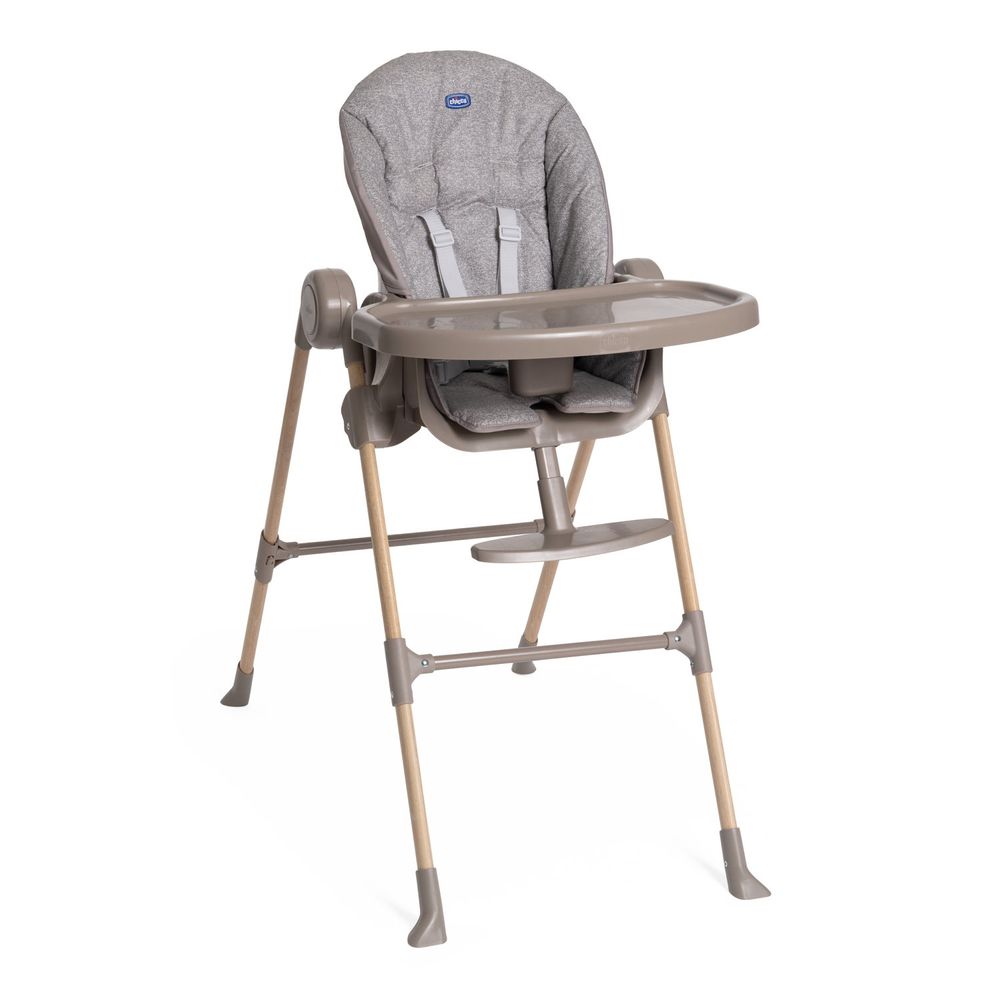 Buy Chicco Polly Essential Foldable High Chair Ash in UAE