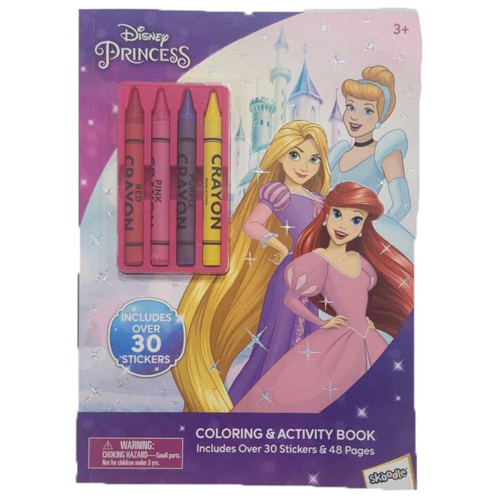 Buy Redridge Princess Coloring Activity Book w/ Crayons