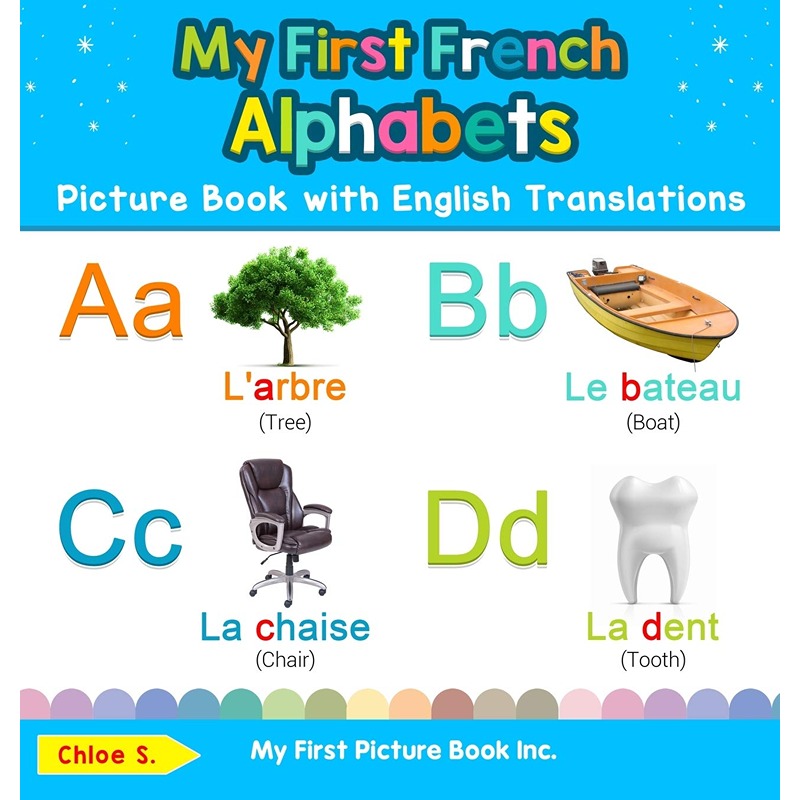 Buy My First French Alphabets Picture Book With English Translations in ...