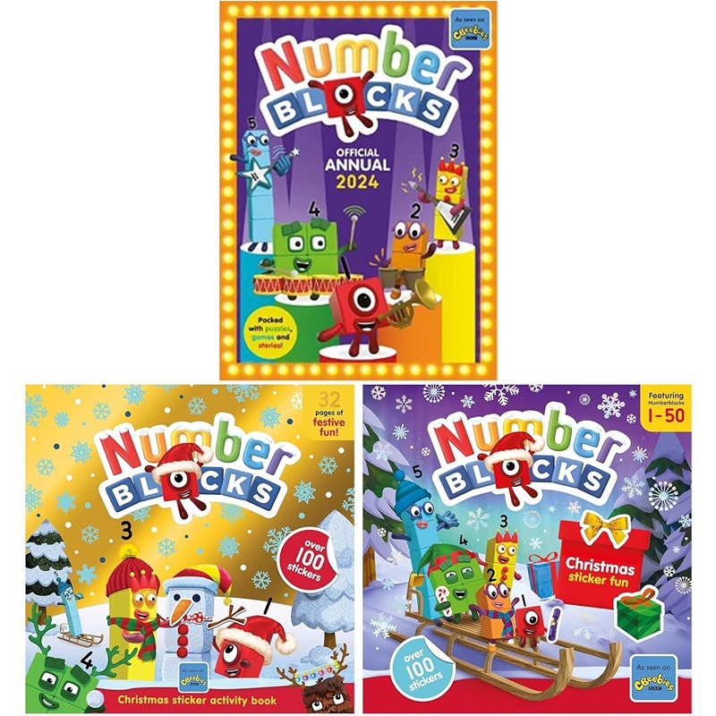 Buy Numberblocks Christmas Sticker Activity Book in UAE | Mumzworld