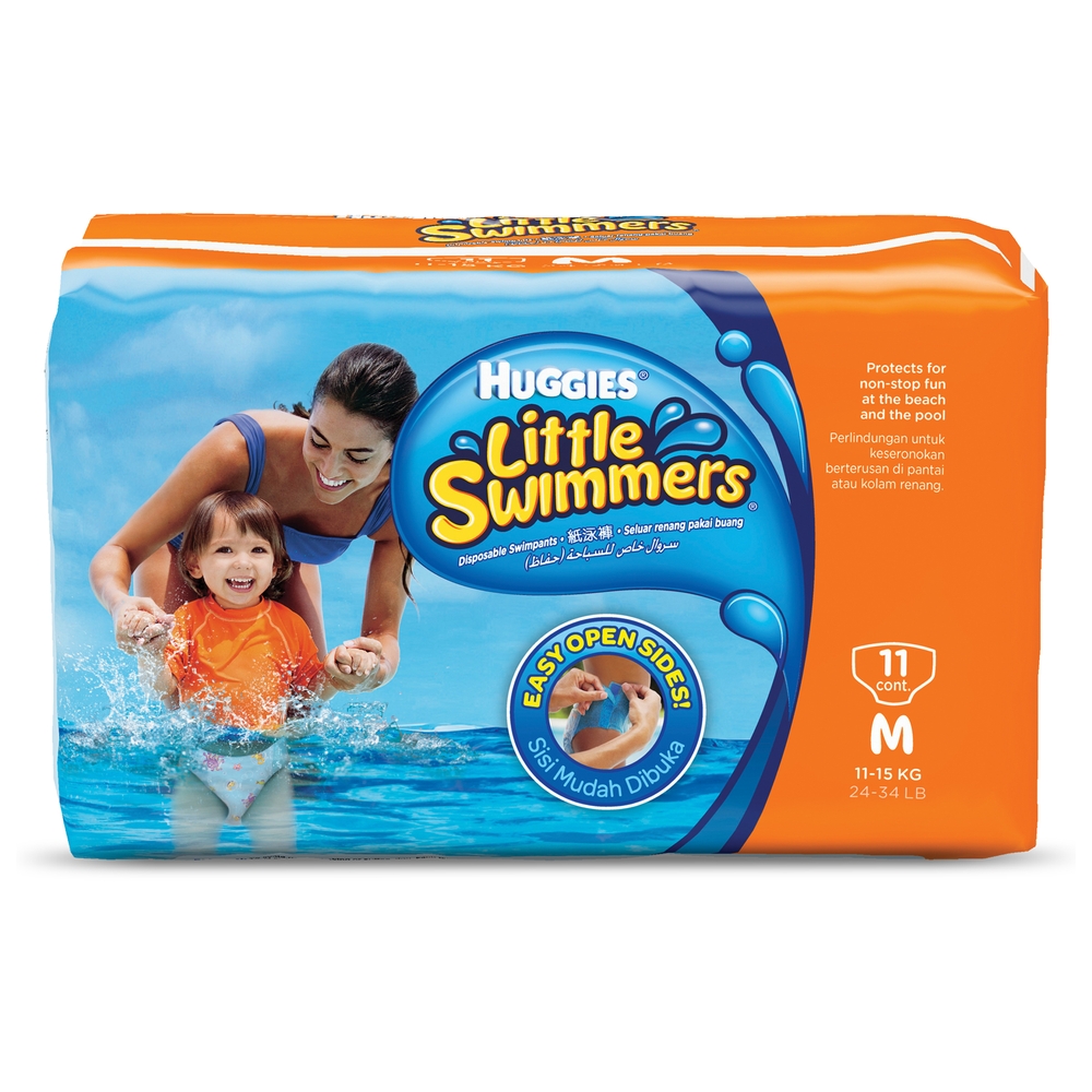 Comprar Pañales Huggies Little Swimmers Etapa 2/M, 11-15kg - 11Uds