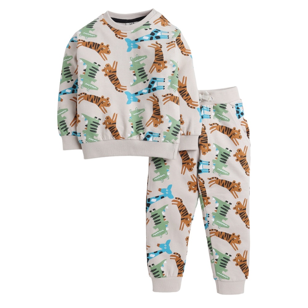 Buy Victor and Jane - 2pc-Set - Boys' Printed Sweatshirt And