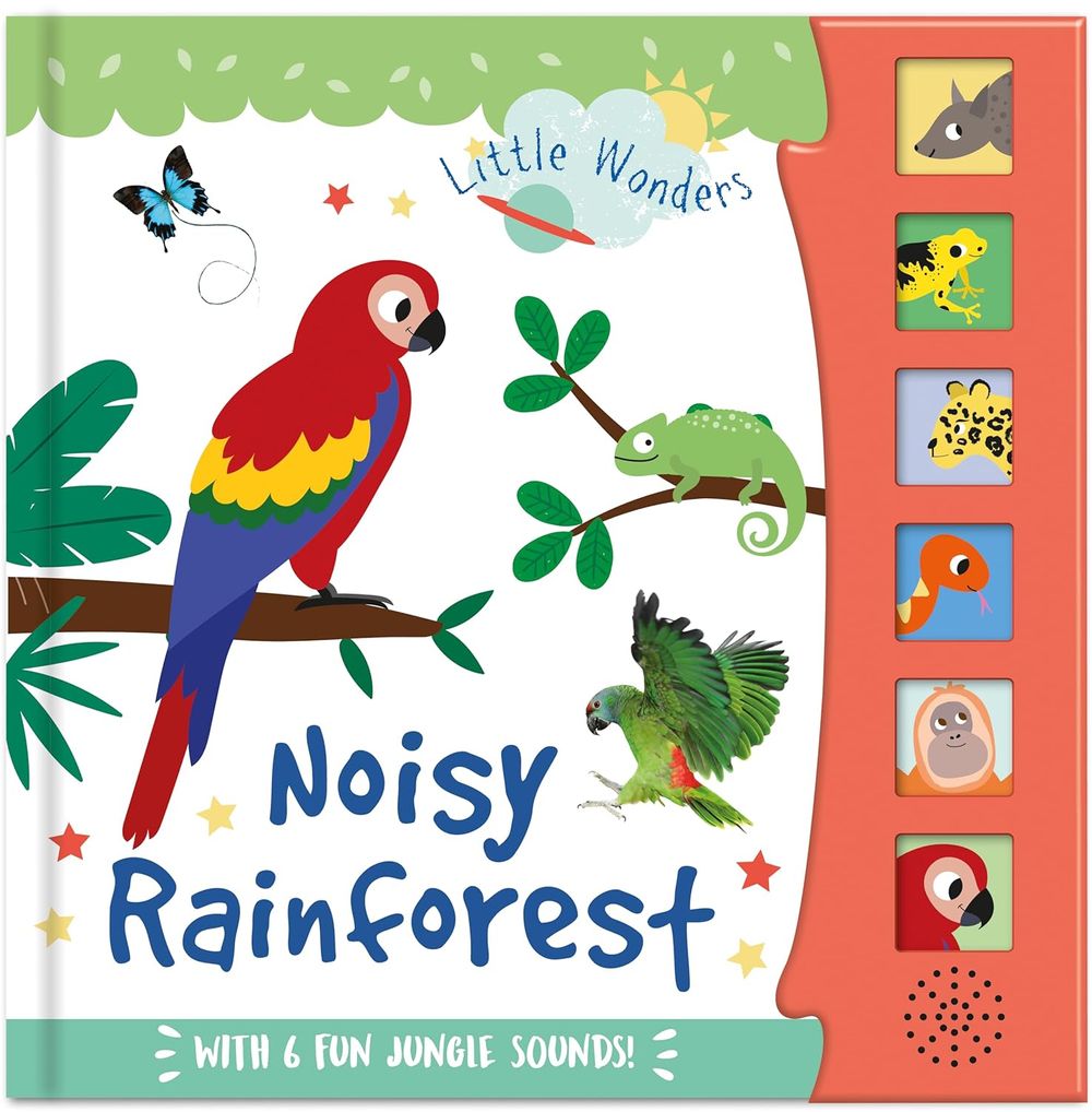 Buy North Parade Publishing - Little Wonders Noisy Rainforest - 6 Sound ...