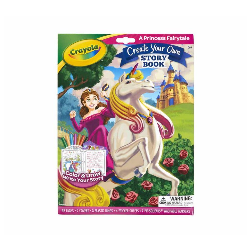 Buy Crayola Create Your Own Storybook Fairytale 38 Pages in KSA