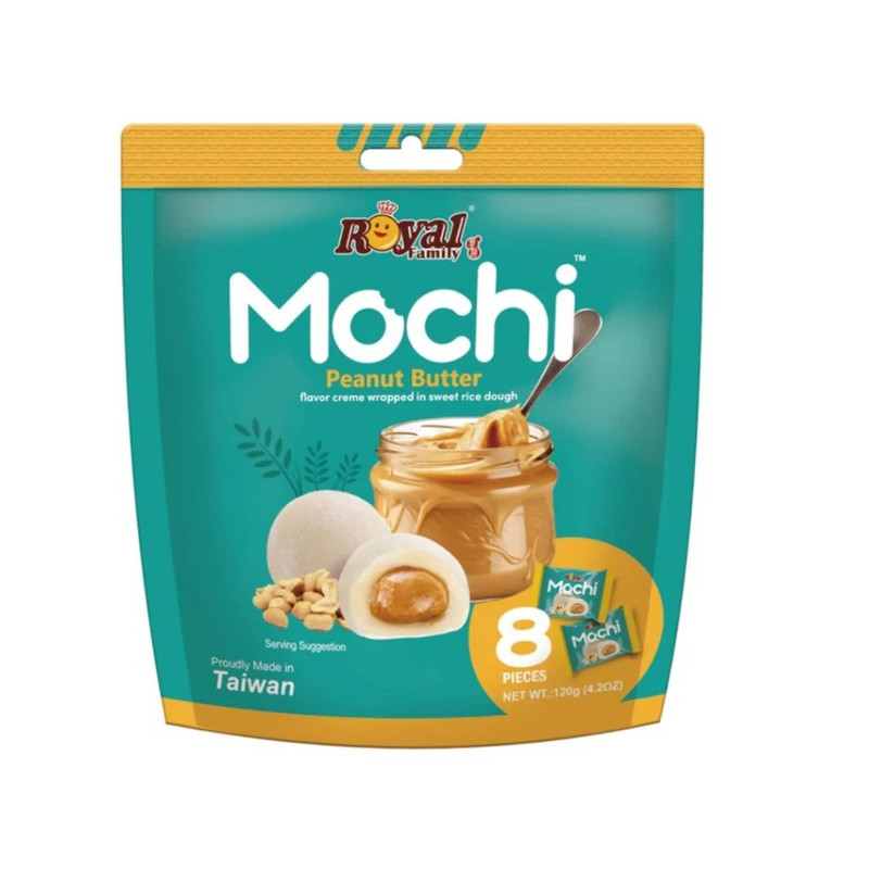 Royal Family - Mochi Peanut Butter - Pack of 8