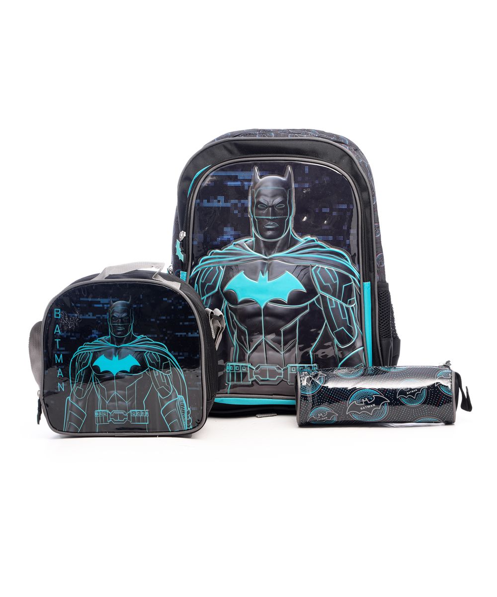 Batman backpack and lunchbox outlet