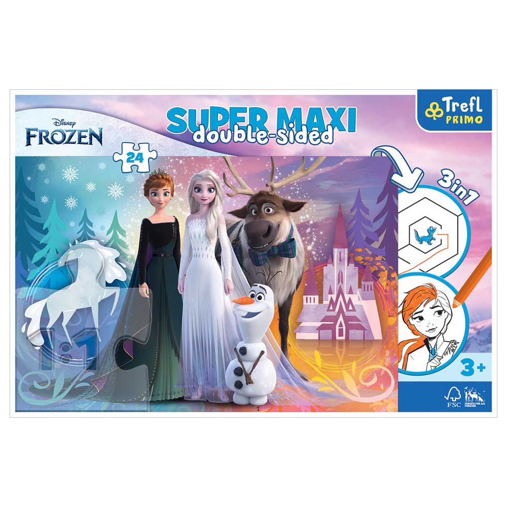 Buy Disney Frozen - Happy Frozen Land Super Maxi Puzzle - 24pcs in UAE ...