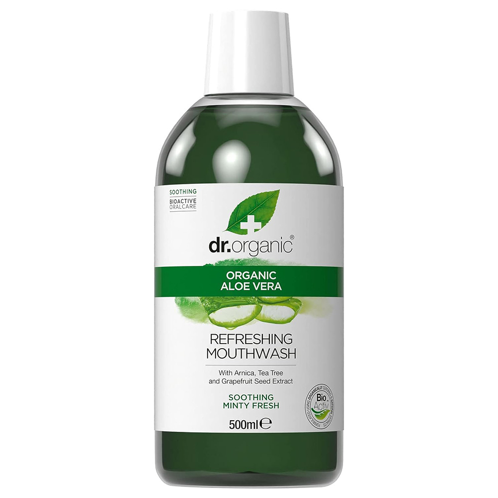 Dr Organic Aloe Vera Mouthwash 500ml
