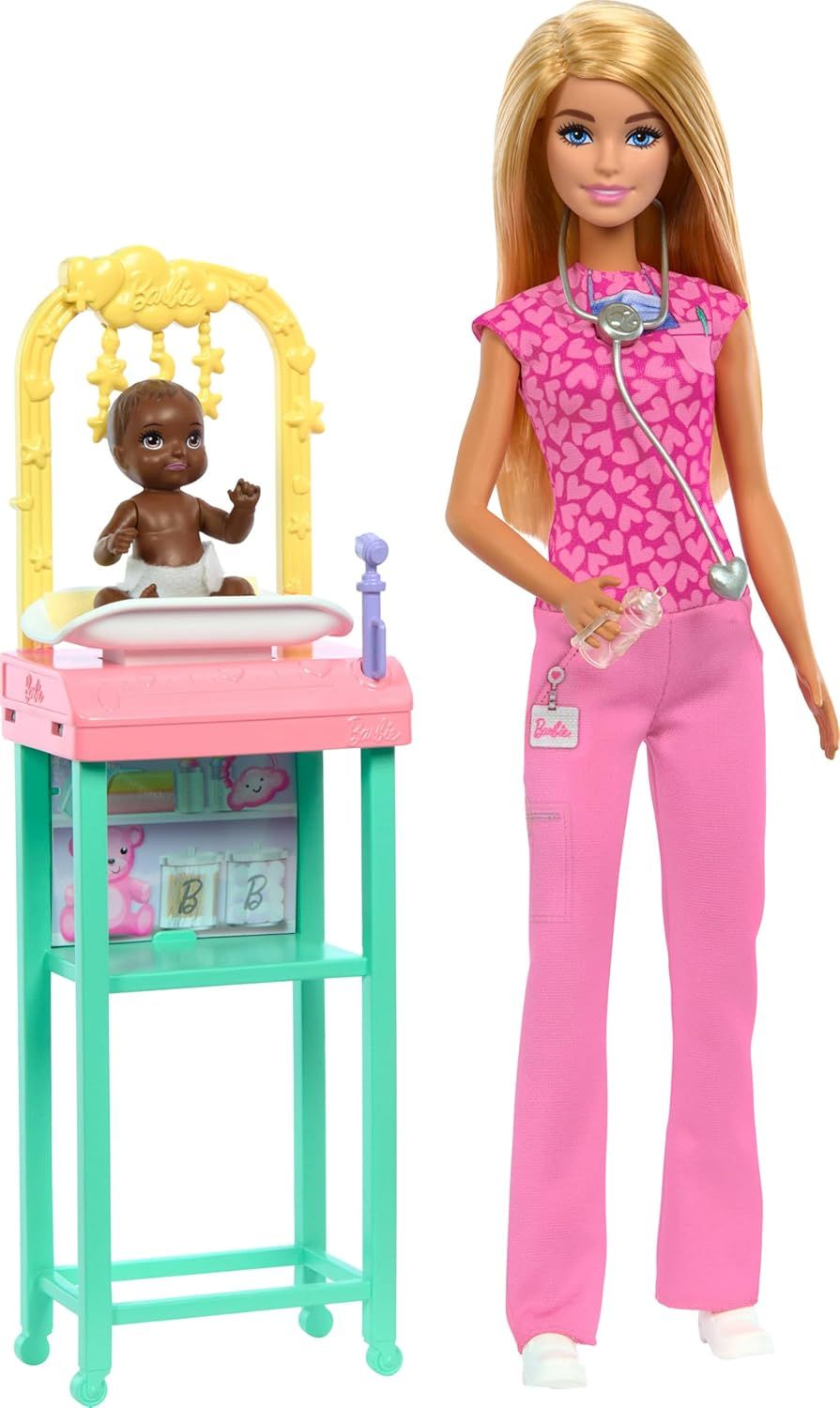 Buy Barbie Baby Doctor Career Role Playset in Bahrain Mumzworld