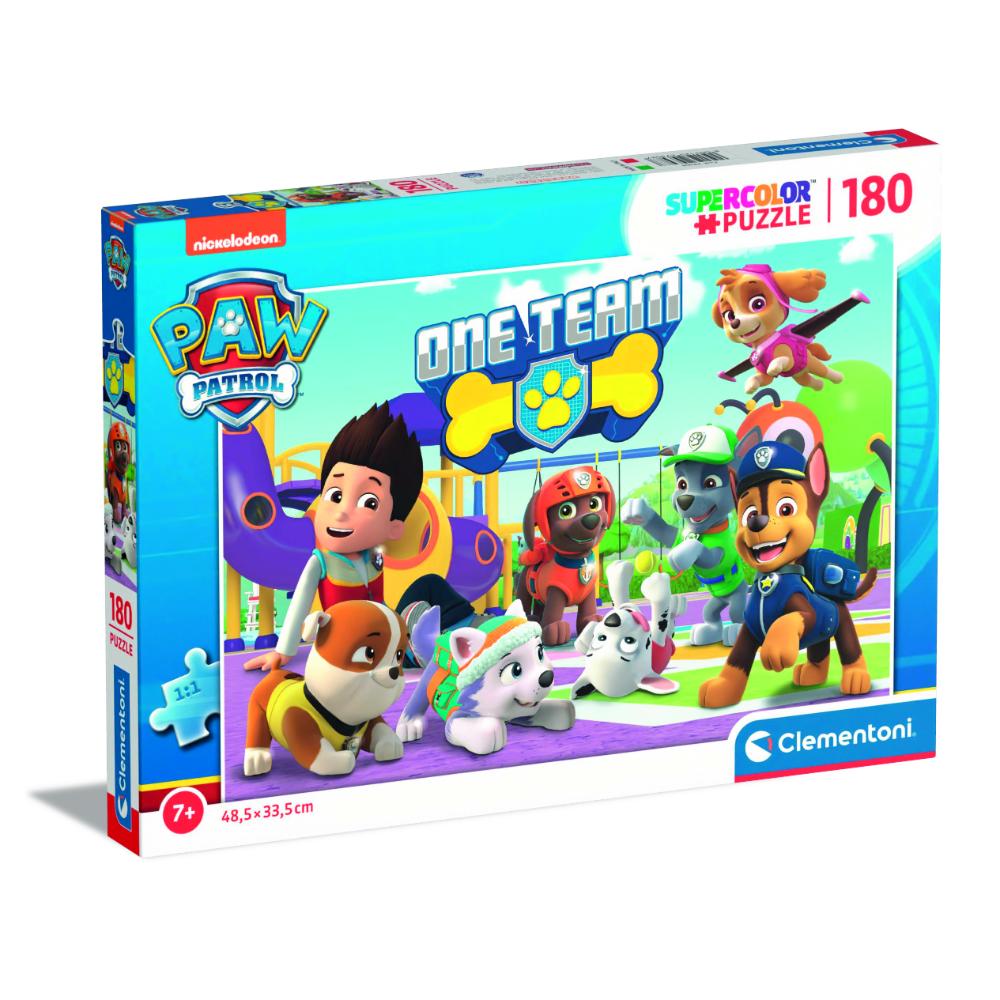 Buy Clementoni - Paw Patrol One Team Puzzle - 180 Pcs in UAE | Mumzworld