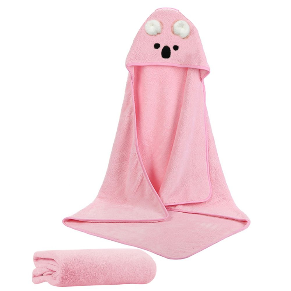 Star Babies Microfiber Hooded Towel Pink Buy at Best Price from Mumzworld