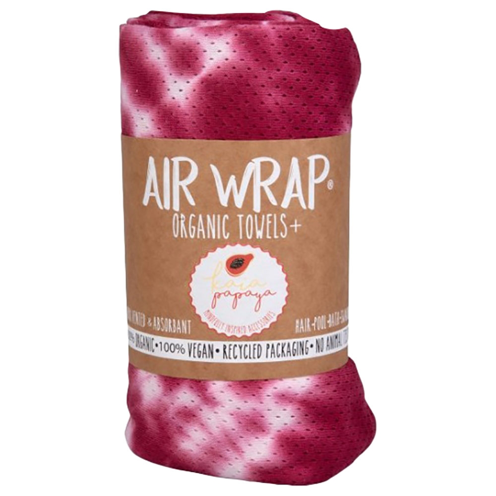 Woombie AirWrap Kaia Papaya Organic Blanket Red Tie Dye Buy at Best