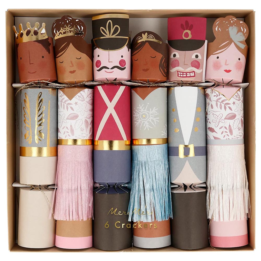 Meri Meri Nutcracker Character Crackers 6pcs