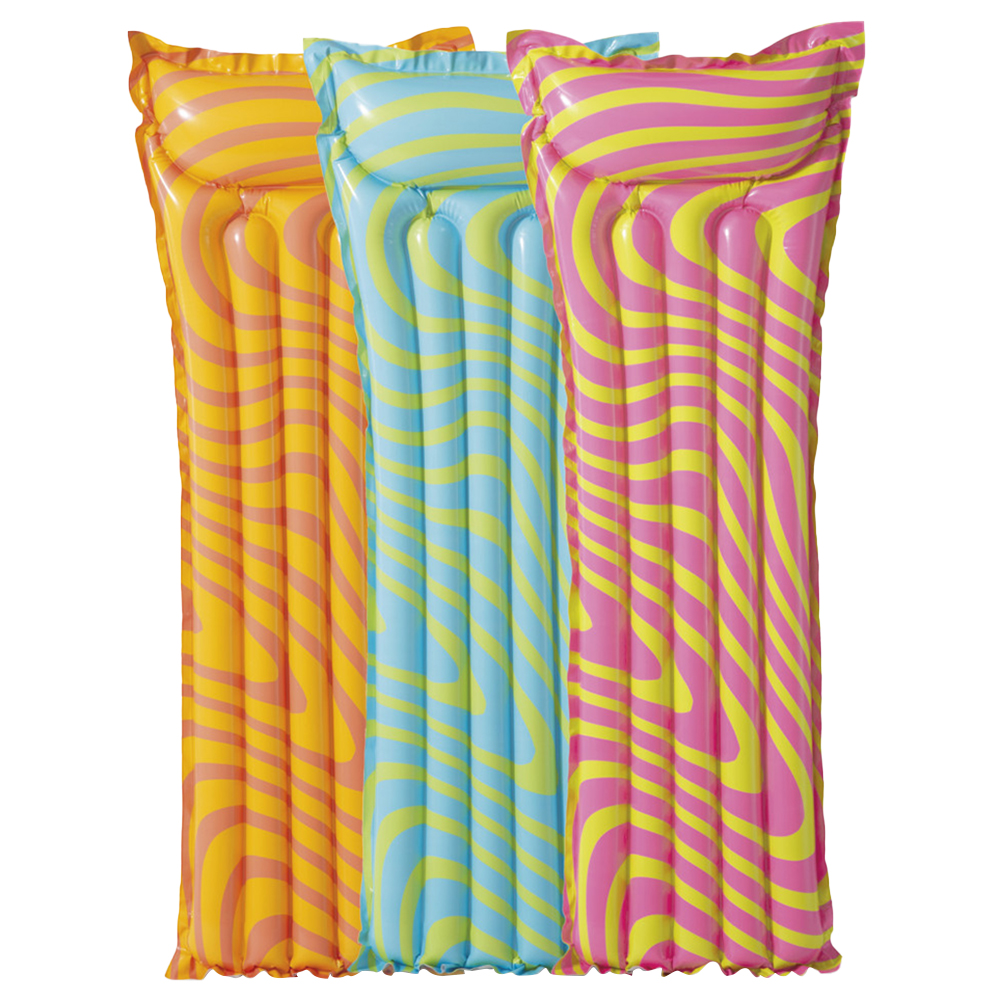 Intex Razzle Dazzle Wave Mat Pool Float Style May Vary