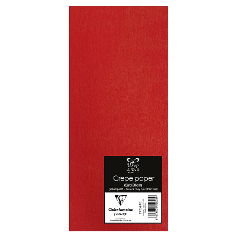 Eurowrap Crepe Paper Red