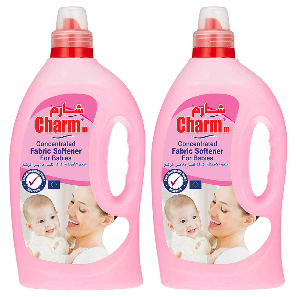 Charmm Fabric Softener For Baby's Laundry 1.5 L 2pcs