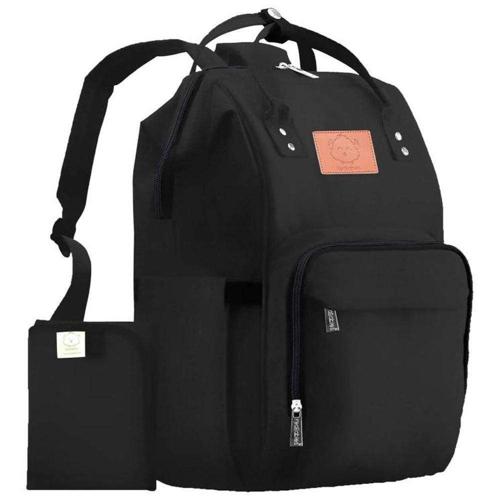 Buy Keababies Original Diaper Backpack Trendy Black in UAE