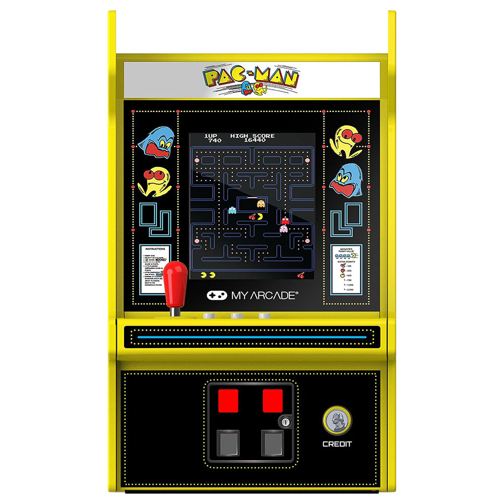 Pac Man My Arcade Pac-Man 40th Anniversary Micro Player