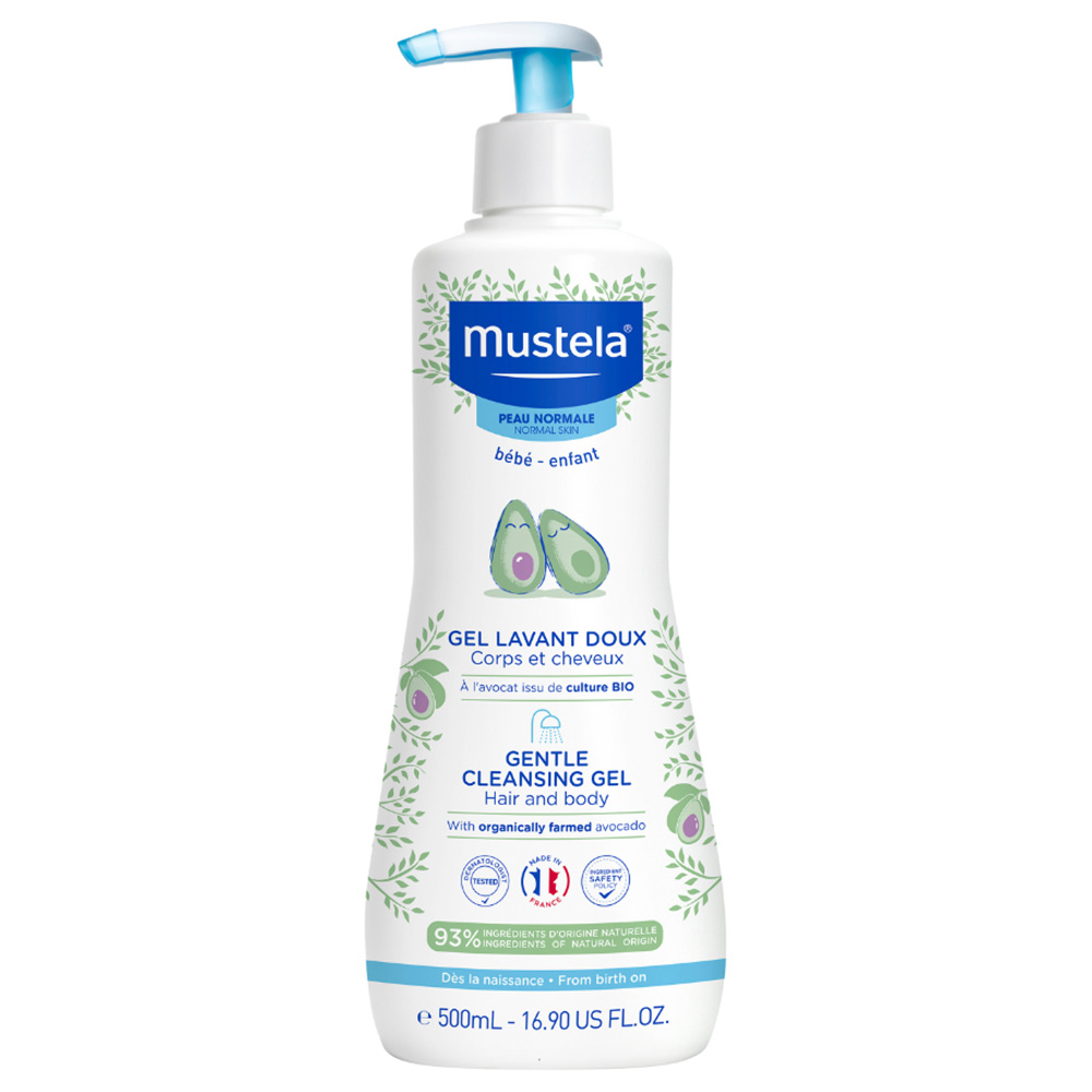 Buy Mustela - Gentle Cleansing Gel - 500ml in UAE | Mumzworld