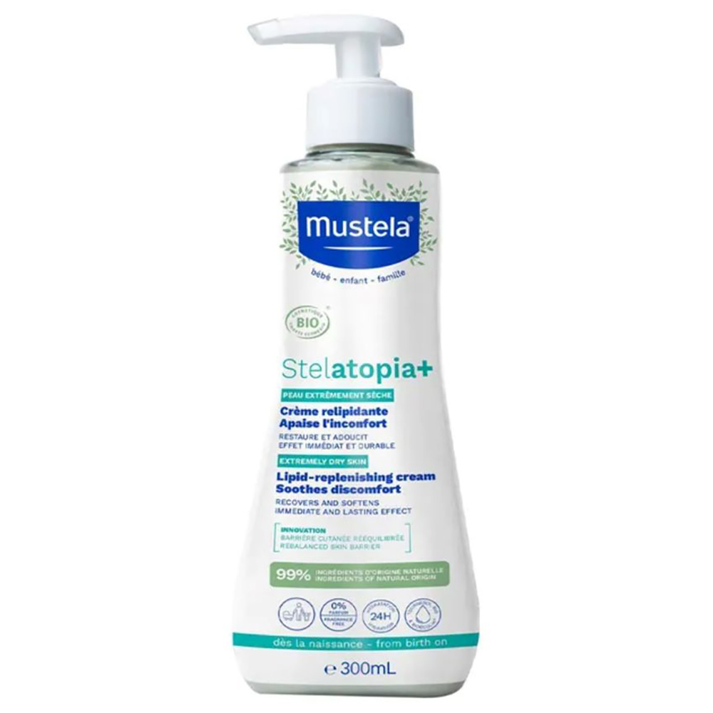 Buy Mustela - Stelatopia+ Lipid Replenishing Cream - 300ml in UAE ...