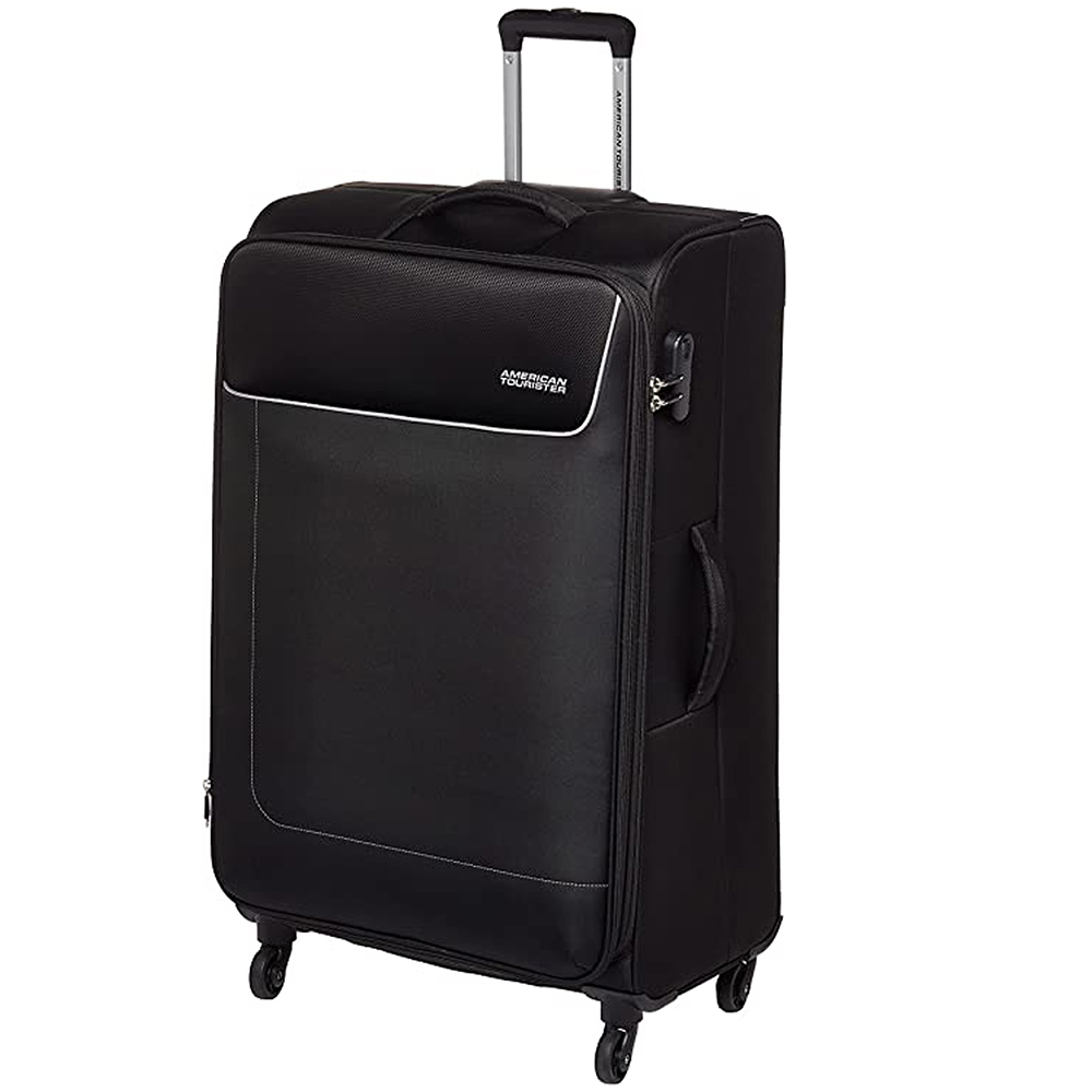 American Tourister Jamaica Spinner Soft Cabin Luggage Bag 58cm Black