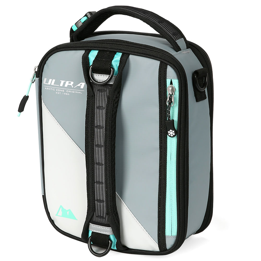 Arctic Zone Ultra Expandable Lunch Pack With Ice Wall Grey