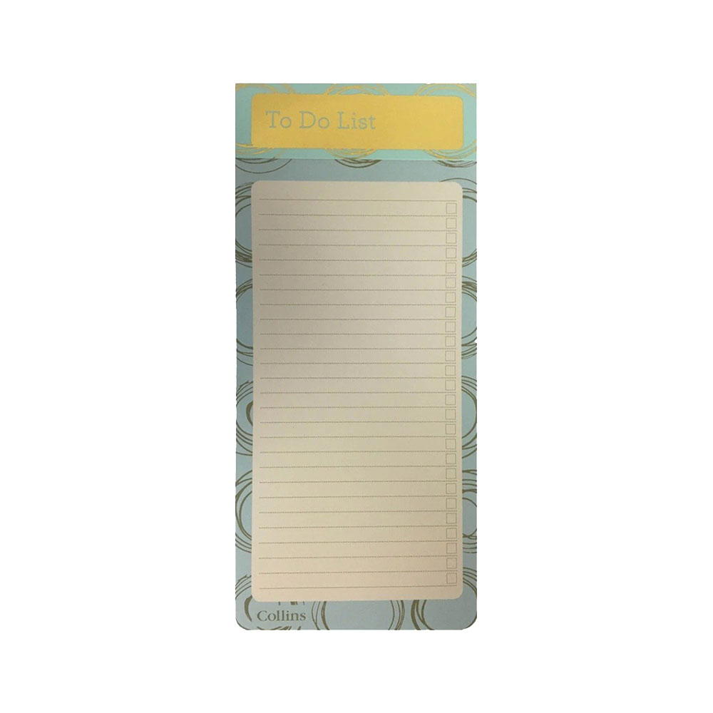 Notepad Collins Buy Collins - Oslo To Do List Notepad With Magnetic Strip - Teal Online ...