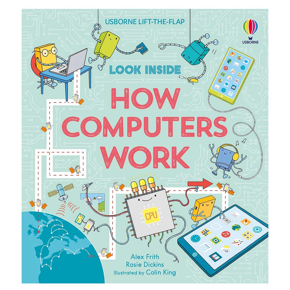 Buy Usborne Books - Look Inside How Computers Work Online | Mumzworld