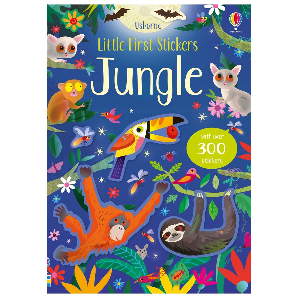 Buy Usborne Books - Little First Stickers - Jungle in UAE | Mumzworld