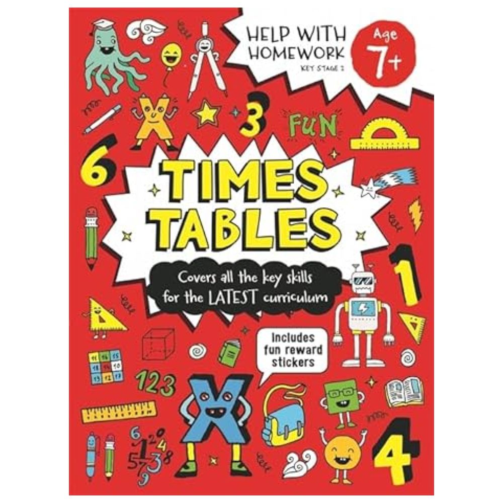 Buy Help With Homework - Times Tables in UAE | Mumzworld