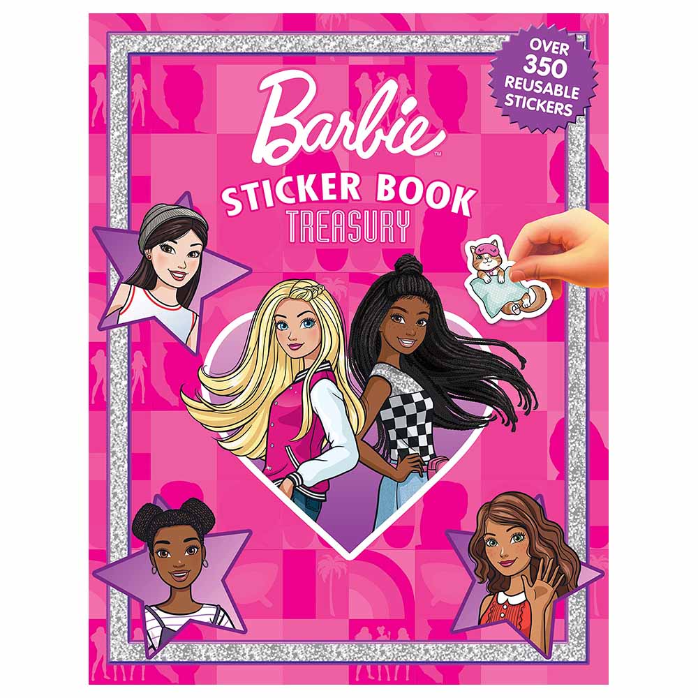 Barbie sticker 2025 books